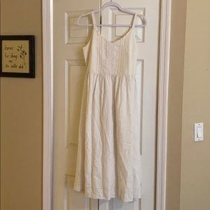 Old Nacy Linen Cami dress NWT